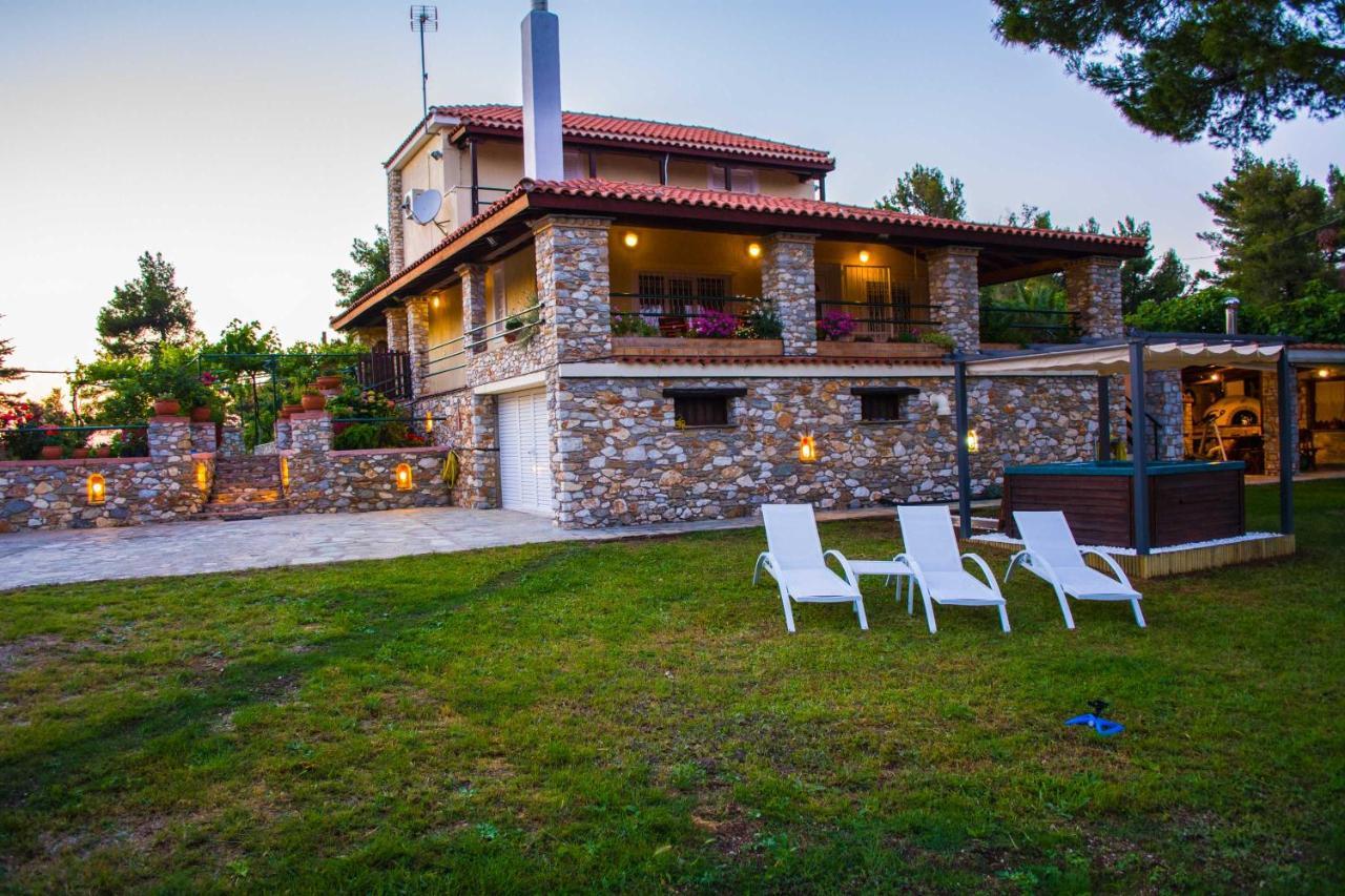 Villa Gem Moni Evaggelistrias Zewnętrze zdjęcie